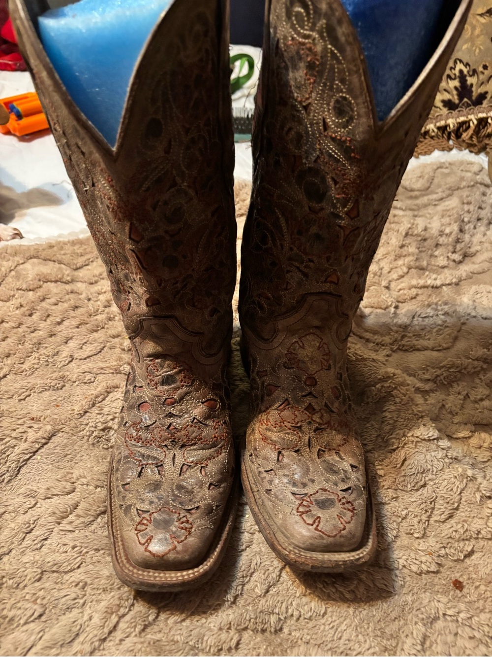Corral Women's Brown Embroidered Western Boots